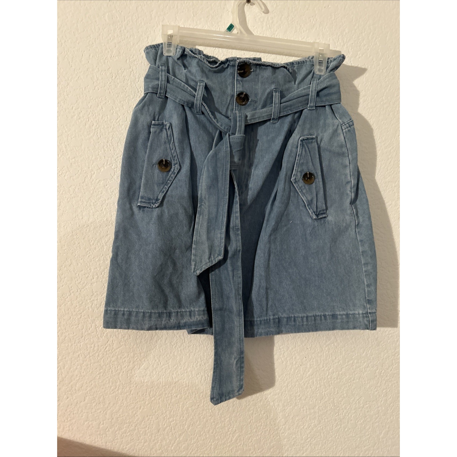 Womenâs Blue Denim Skirt Nwot Size 8 Who What Wear